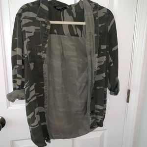 Camo Button up